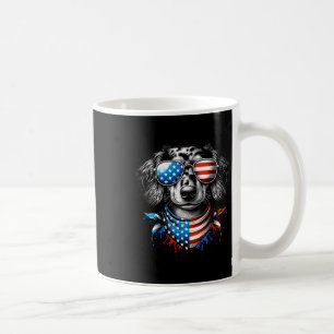 Dachshund Dog Patriotic 4th Of July American Usa F Coffee Mug