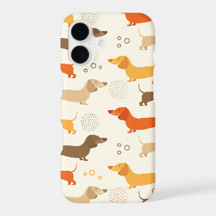 Dachshund dog pattern