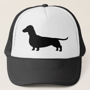 Dachshund Dog Silhouette Trucker Hat