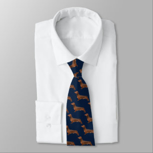 Dachshund Dog Tie