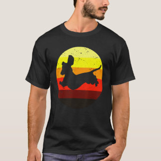 Dachshund Dog Vintage Retro T-Shirt