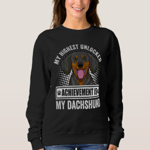 Dachshund Dog Wiener Dog Outfit 1 Sweatshirt