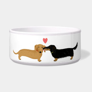 Dachshund Doggie Kiss with Heart