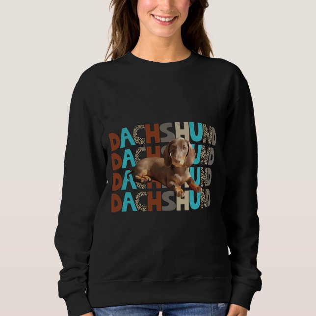 Dachshund Doggo Sweatshirt (Front)