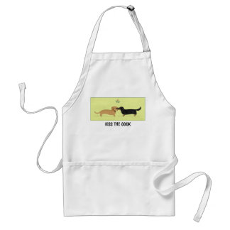 Dachshund Dogs Christmas Holiday Cute Custom Standard Apron
