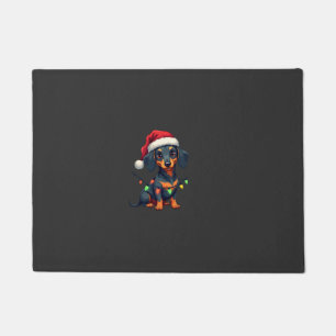 Dachshund Dogs Tree Christmas Sweater Xmas Gifts F Doormat