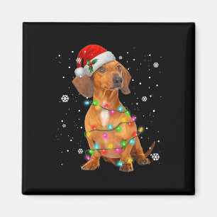 Dachshund Dogs Tree Christmas Xmas Gifts For Pet D Magnet