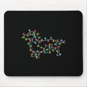 Dachshund Dogs Tree Christmas Xmas Gifts For Pet D Mouse Pad