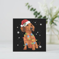 Dachshund Dogs Tree Christmas Xmas Pet Dog