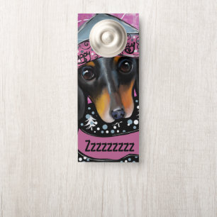 DACHSHUND DOOR HANGER