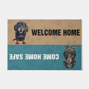 Dachshund Doormat/ Personalised Welcome Door Mat