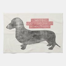 Dachshund Doxie Teckel Lover Illustration Quote