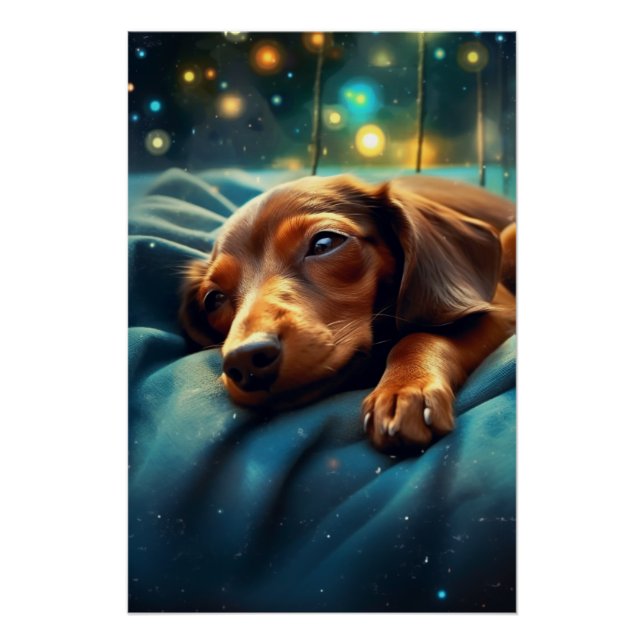 Dachshund Dreams Poster (Front)