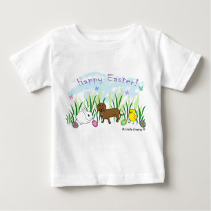 dachshund easter baby T-Shirt