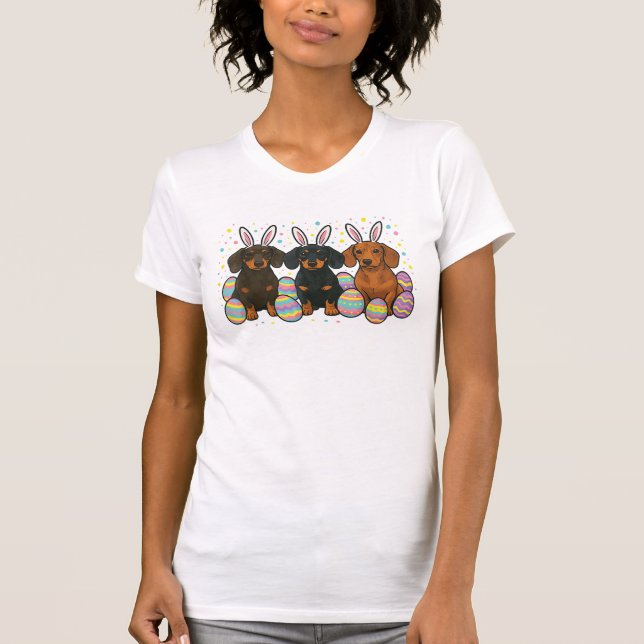 Dachshund Easter T-Shirt (Front)