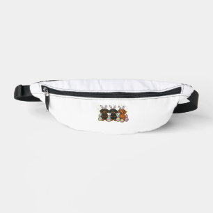 Dachshund Easter T-Shirt Bum Bags