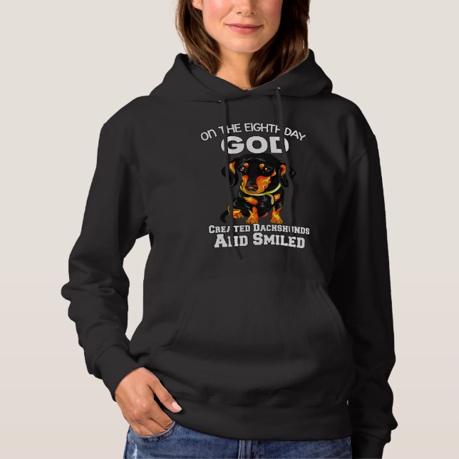 Dachshund Eighth Hoodie (Front)