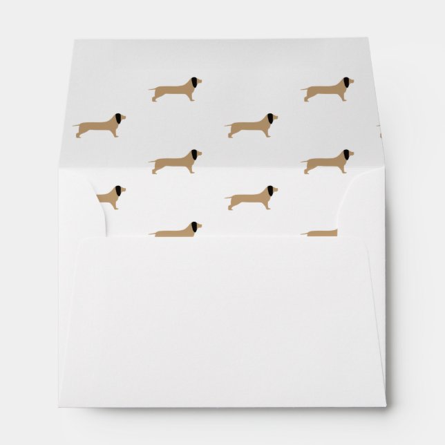 Dachshund Envelope (Back (Bottom))