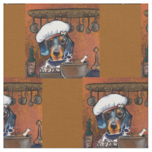 Dachshund  fabric