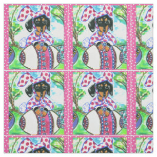 Dachshund Fabric