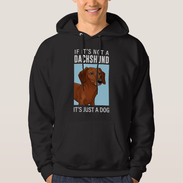 Dachshund Favourite Breed Hoodie (Front)
