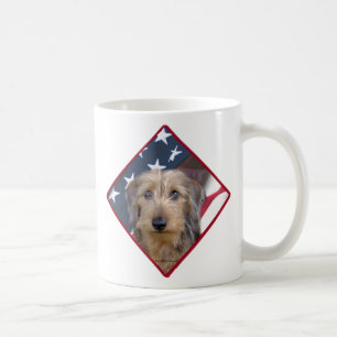 Dachshund Flag 2 Coffee Mug