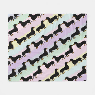 Dachshund Fleece Blanket