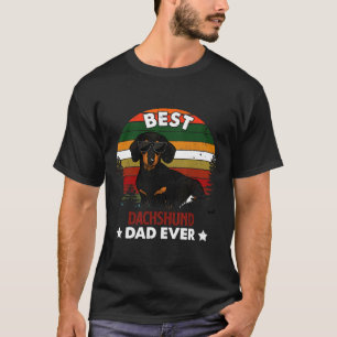 Dachshund Funny Fathers Day T-Shirt