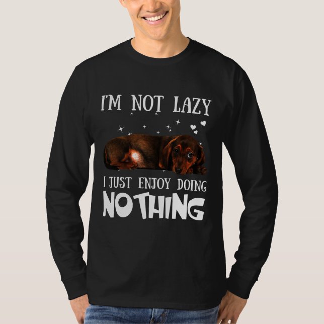 Dachshund Funny T-Shirt (Front)