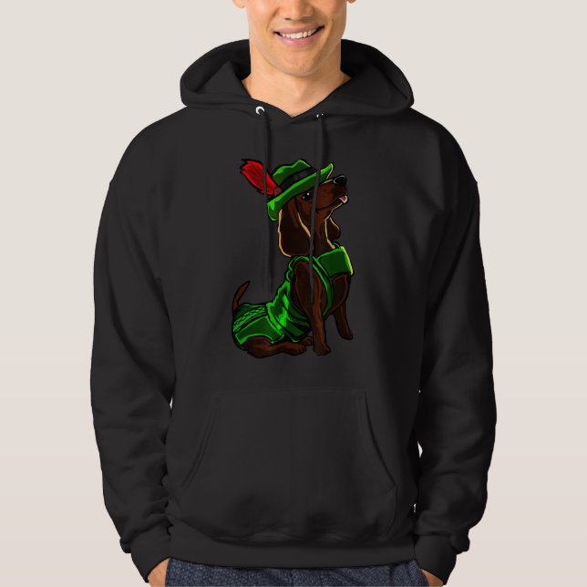 Dachshund Germany Hoodie (Front)