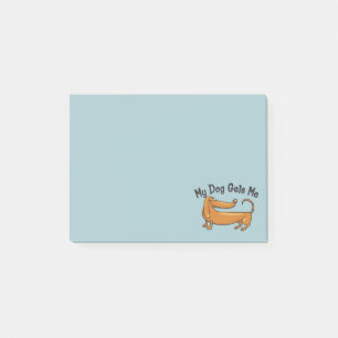 Dachshund Gets Me Post-it® Notes 4 x 3
