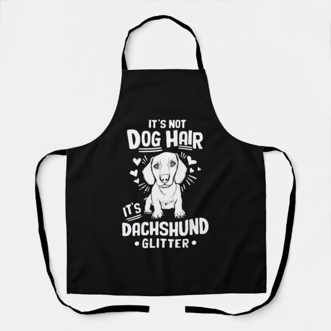 Dachshund Gift Dixie Wiener Doxie Dackel   Apron (Front)