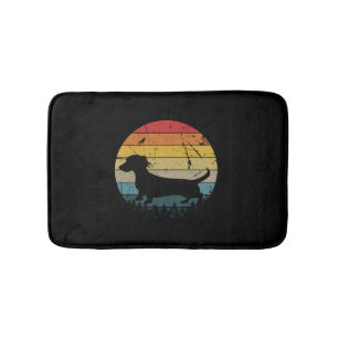 Dachshund Gift Dixie Wiener Doxie Dackel Bath Mat