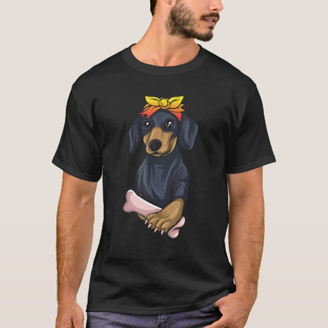 Dachshund Gifts For Women Kids Dixie Dachshunds Sa T-Shirt (Front)