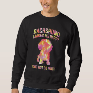 Dachshund Gifts For Women Sausage Dog Kids Dixie D Sweatshirt