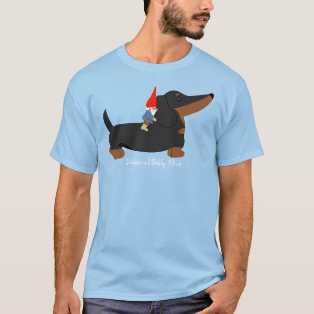 Dachshund Gnome Tshirt (Front)