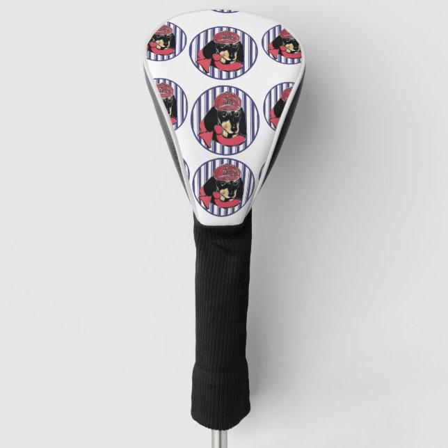 DACHSHUND     GOLF HEAD COVER (Front)