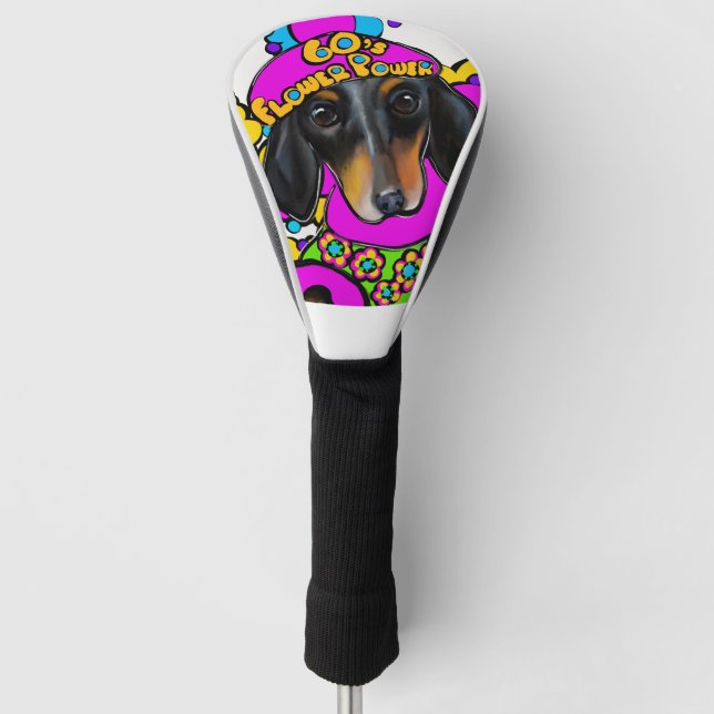 DACHSHUND  GOLF HEAD COVER (Front)
