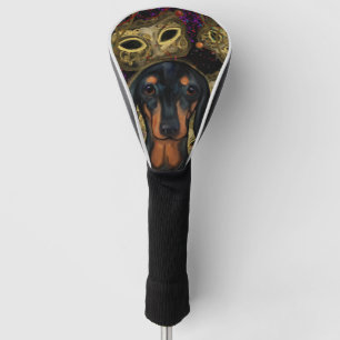 Dachshund golf head cover