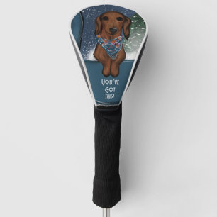 DACHSHUND GOLF HEAD COVER