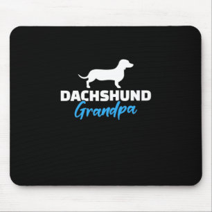 Dachshund Grandpa Mouse Pad