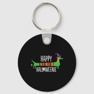 Dachshund Happy Halloweenie Cute Dog Halloween for Key Ring