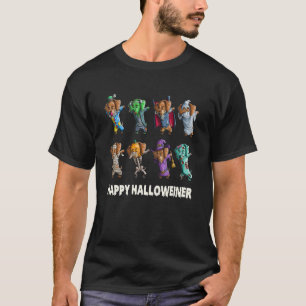 Dachshund Happy Halloweiner Halloween Dogs 1 T-Shirt