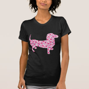 Dachshund Hearts T-Shirt