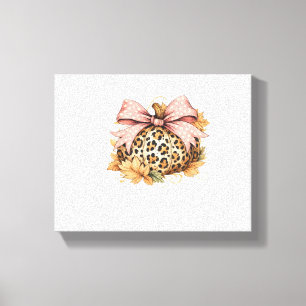 Dachshund Hello Autumn Leaf Fall For Dog Lover Cla Canvas Print