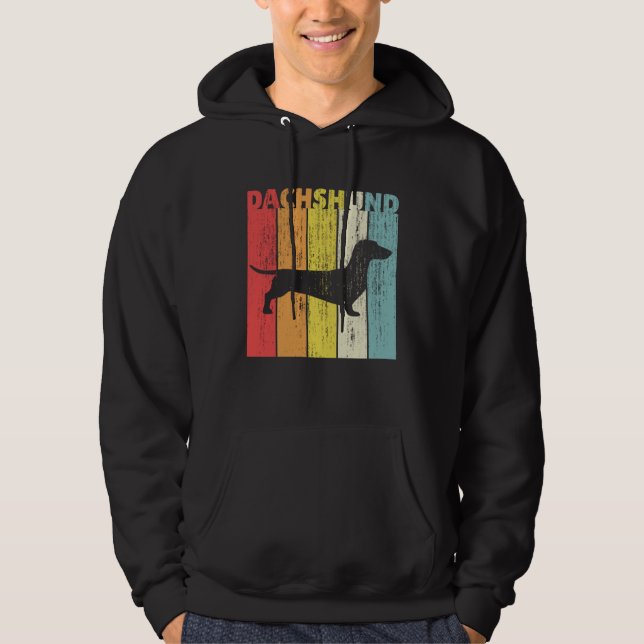 Dachshund Hoodie (Front)