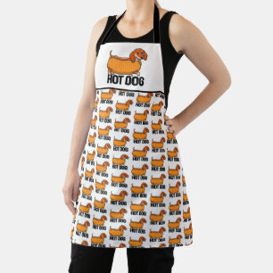 Dachshund Hot Dog Apron