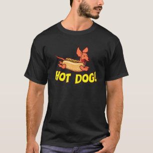 Dachshund Hot Dog For Men Women Boys And Girls T-Shirt