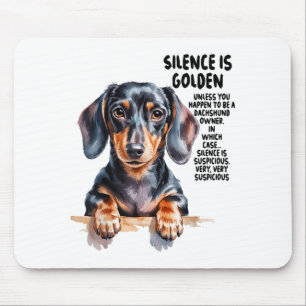 Dachshund Ideas For Women &amp; Novelty Miniature  Mouse Pad