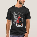 Dachshund In The Snow Merry Christmas Winter T-Shirt<br><div class="desc">Dachshund In The Snow Merry Christmas Winter</div>